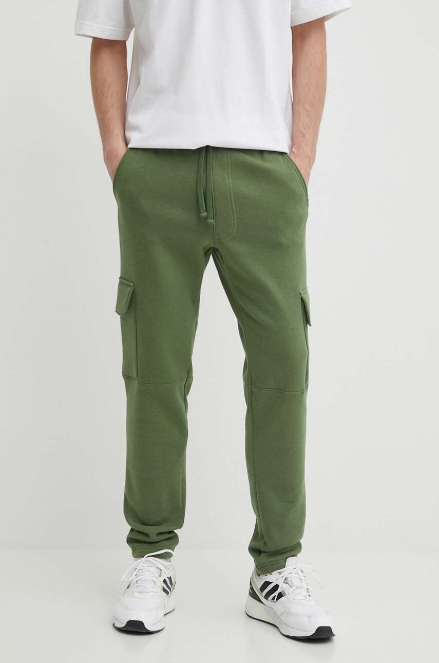 Columbia pantaloni de trening Trek culoarea verde, uni 2054462