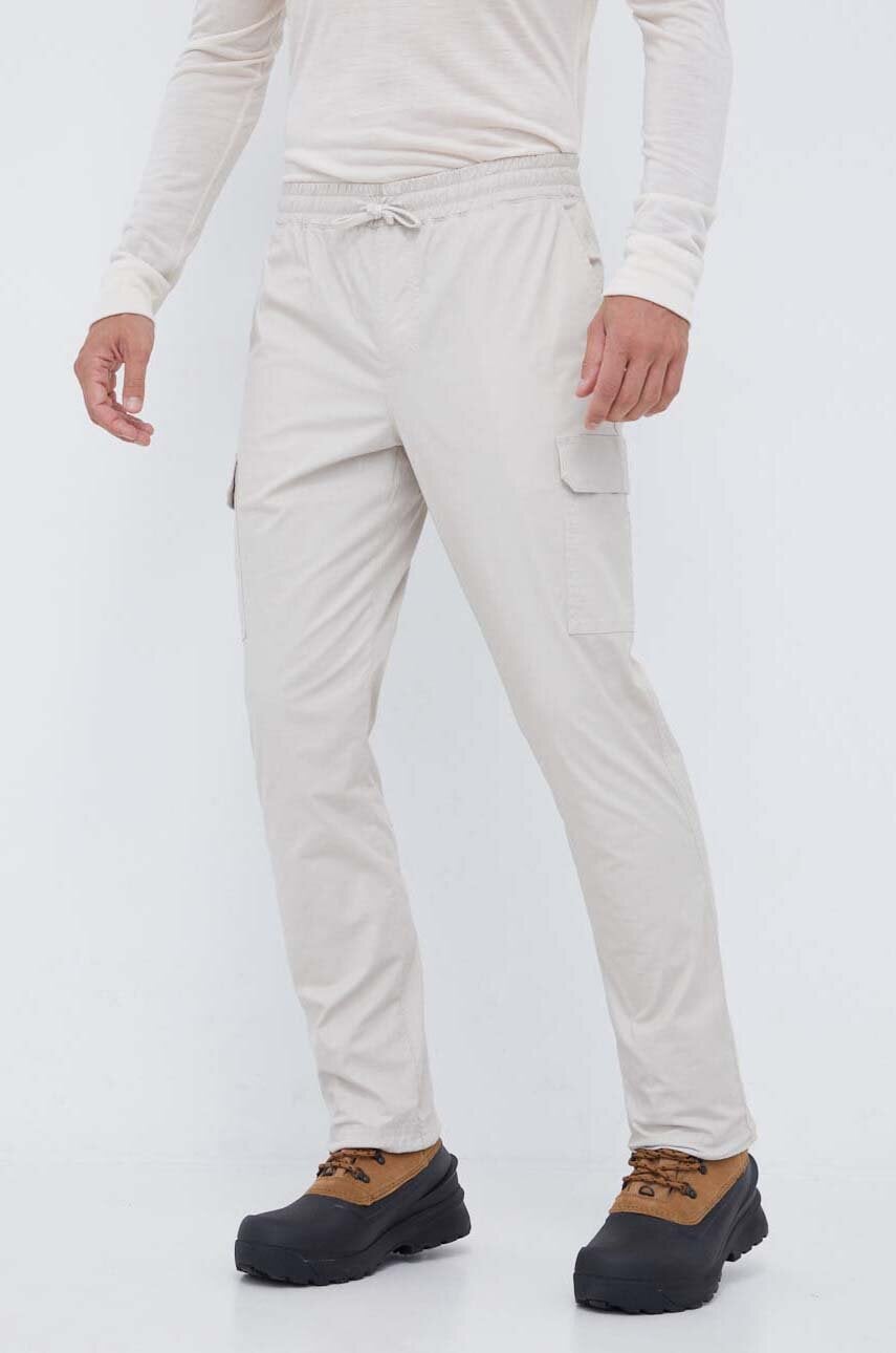 Columbia pantaloni de exterior Rapid Rivers culoarea bej