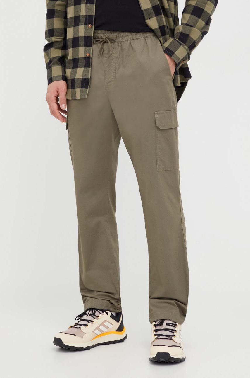 Columbia pantaloni de exterior Rapid Rivers culoarea verde