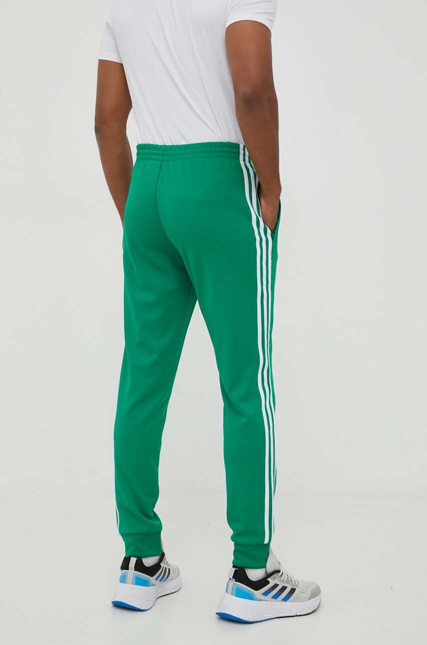 Adidas Originals Pantaloni De Trening Culoarea Verde, Cu Imprimeu