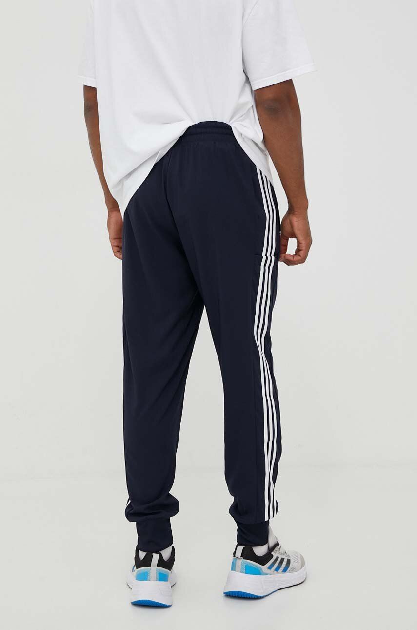Adidas Pantaloni De Trening Culoarea Albastru Marin, Cu Imprimeu