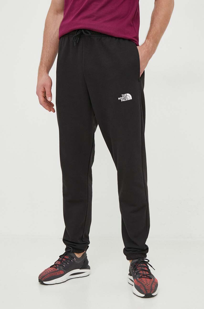 The North Face Pantaloni De Trening Culoarea Negru, Neted