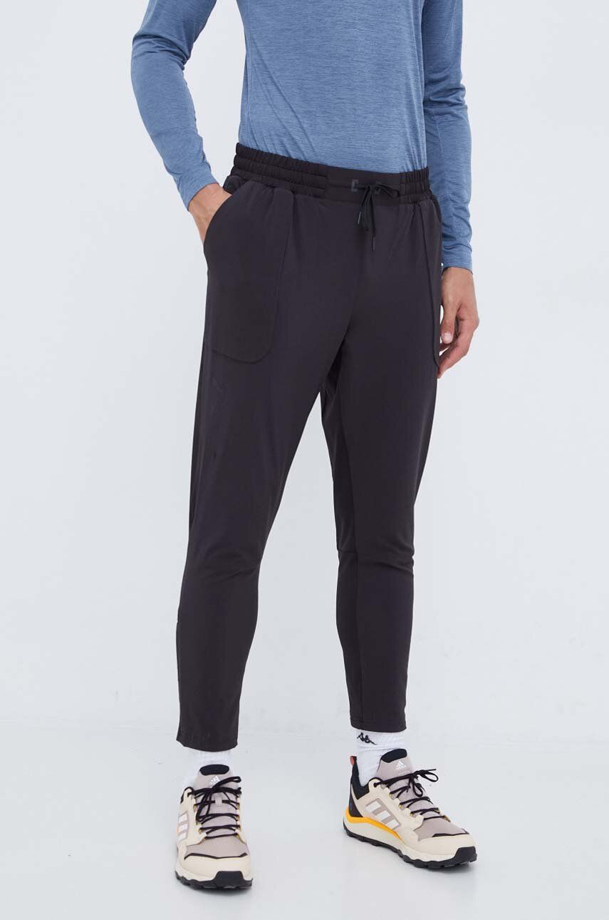 Puma pantaloni de alergare Seasons Lightweight culoarea negru, neted