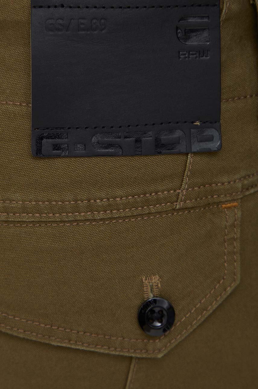 Παντελόνι G-Star χρώμα: πράσινο φωτογραφία