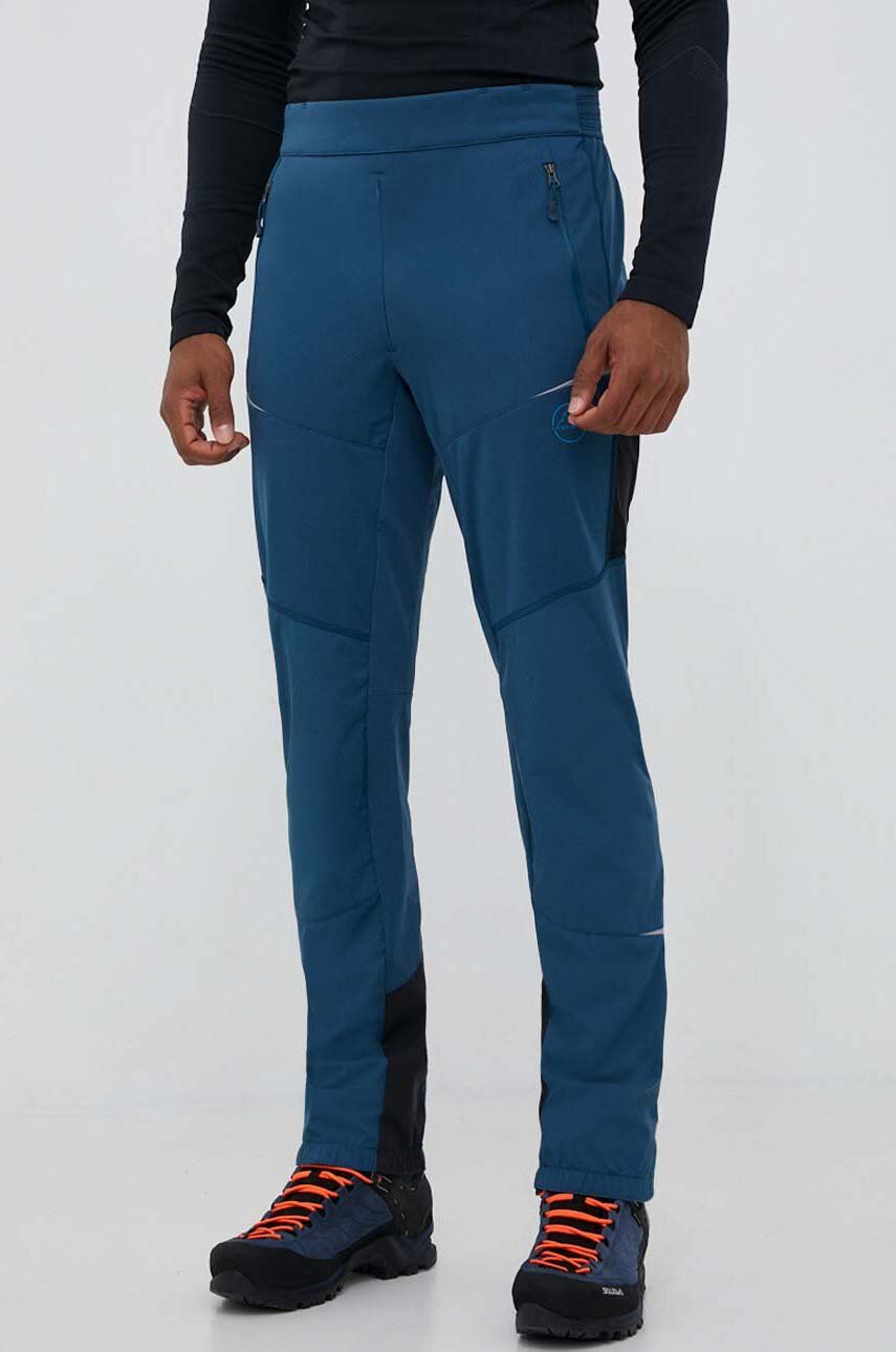 LA Sportiva pantaloni sport Ikarus barbati, culoarea albastru marin