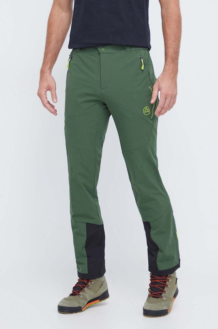 Levně Outdoorové kalhoty LA Sportiva Orizion zelená barva