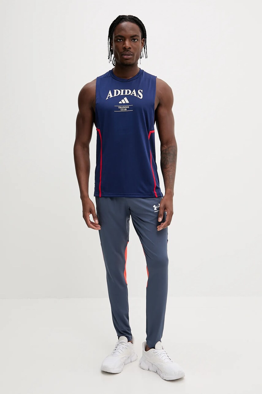 Under Armour pantaloni de antrenament Challenger culoarea negru, neted, 1379587