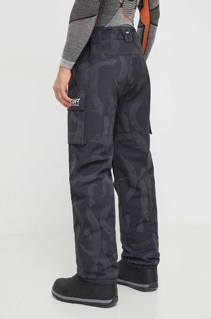 Colourwear Pantaloni Mountain Cargo Culoarea Negru