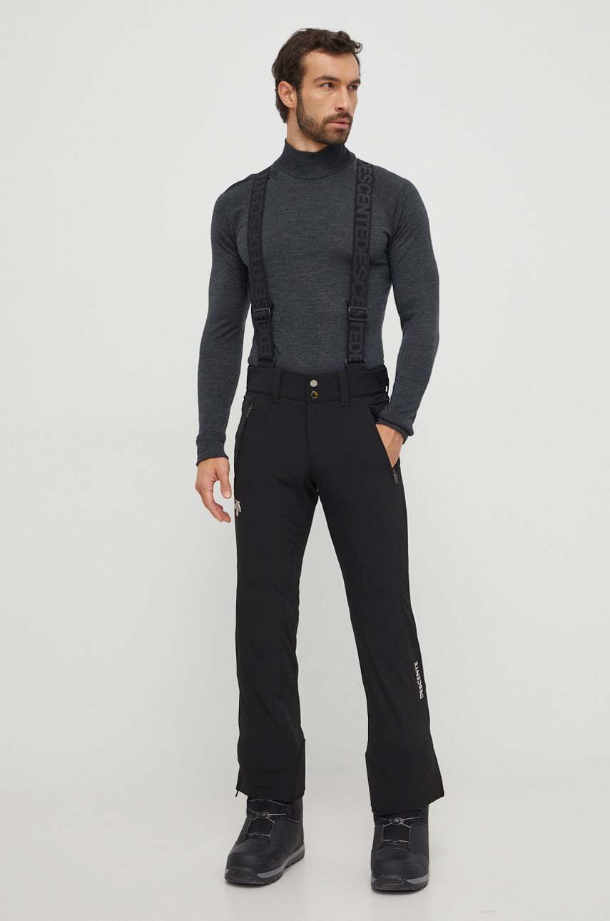 E-shop Lyžařské kalhoty Descente Rider černá barva