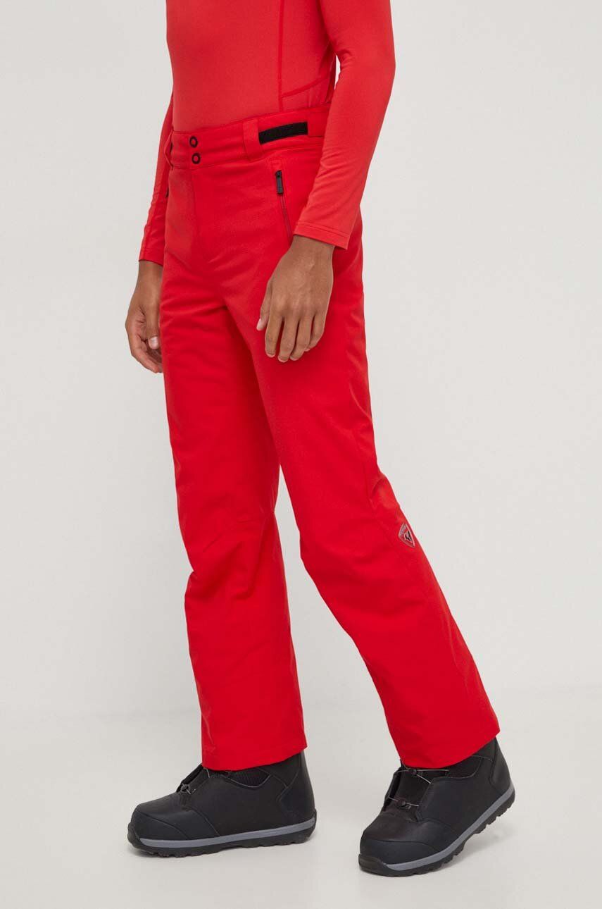 Lyžařské kalhoty Rossignol Siz červená barva - červená - Materiál č. 1: 100 % Polyester Materiá