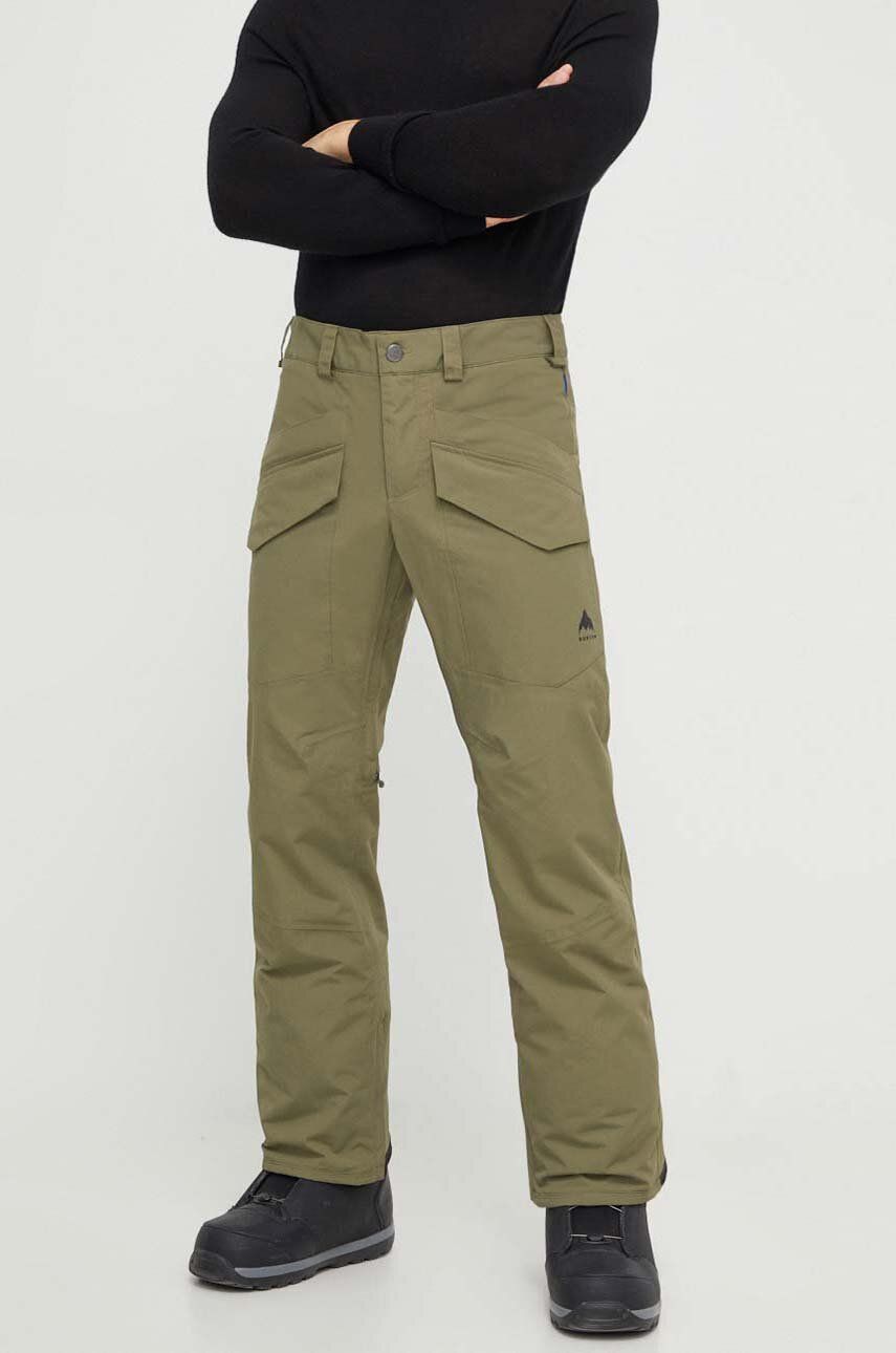 Burton Pantaloni Covert 2.0 Insulated Culoarea Verde
