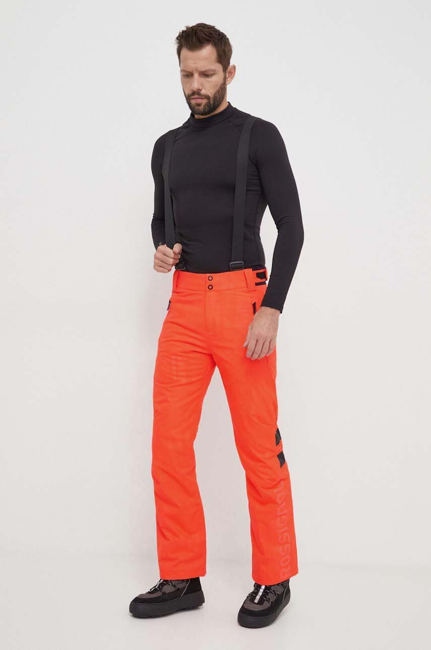 Rossignol pantaloni de schi Hero Course culoarea portocaliu