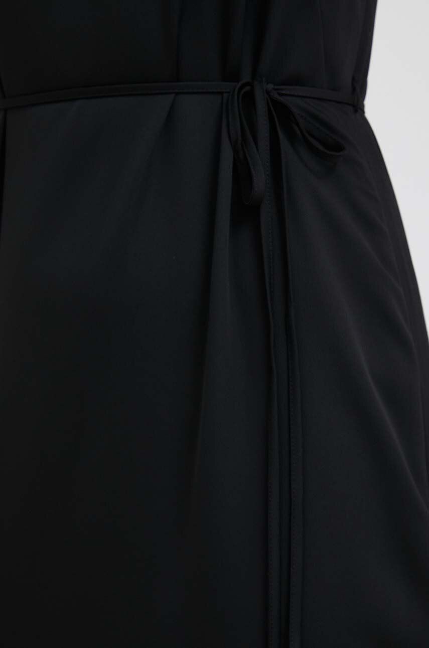 Сукня Calvin Klein колір чорний maxi пряма