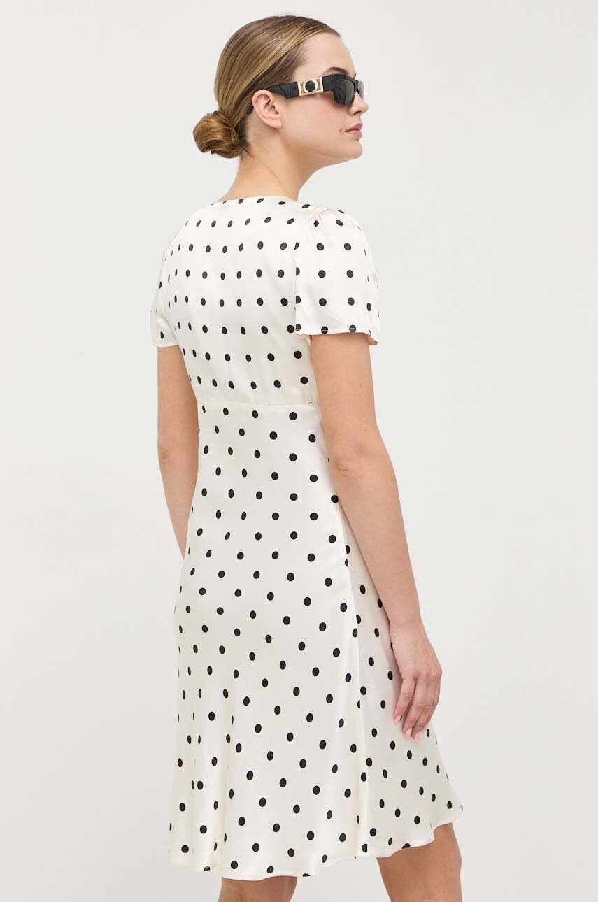Сукня Guess колір бежевий mini розкльошена