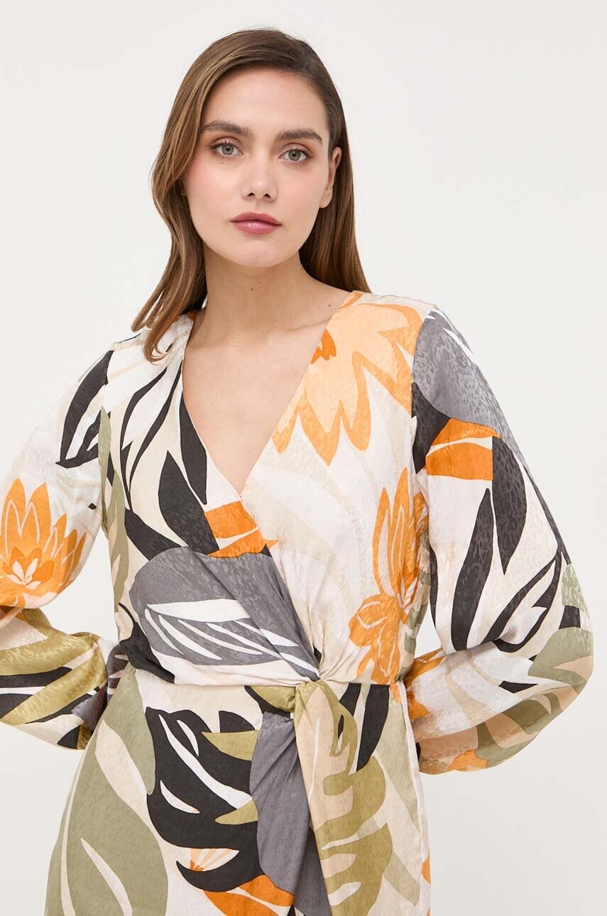 Сукня Guess колір зелений mini пряма