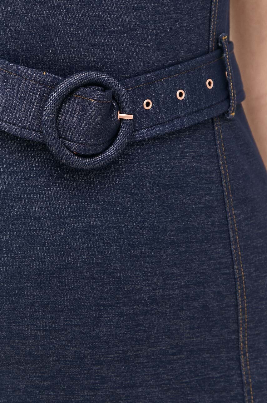 Сукня Guess колір синій mini облягаюча