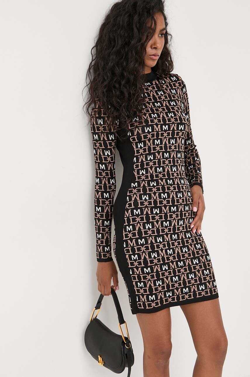 

Платье Marciano Guess цвет чёрный mini облегающая