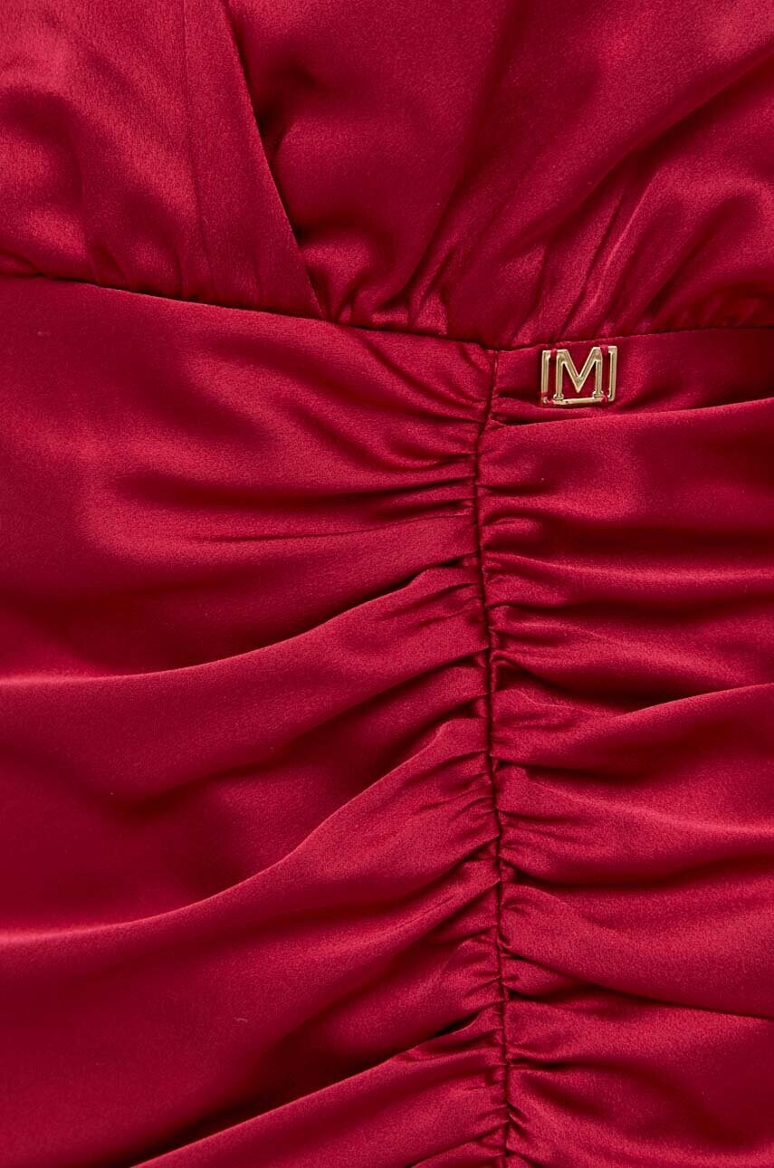 Сукня Marciano Guess колір бордовий mini облягаюча