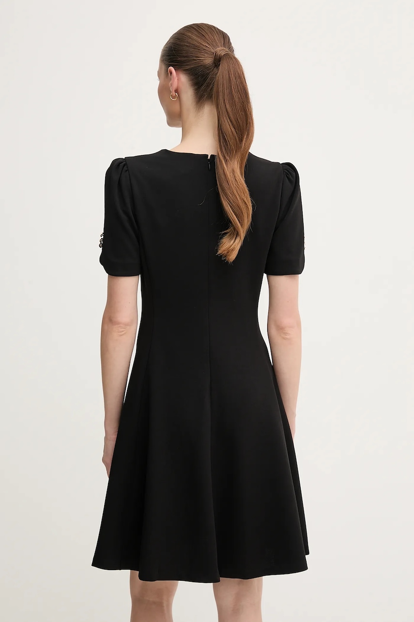 Сукня Dkny колір фіолетовий mini розкльошена