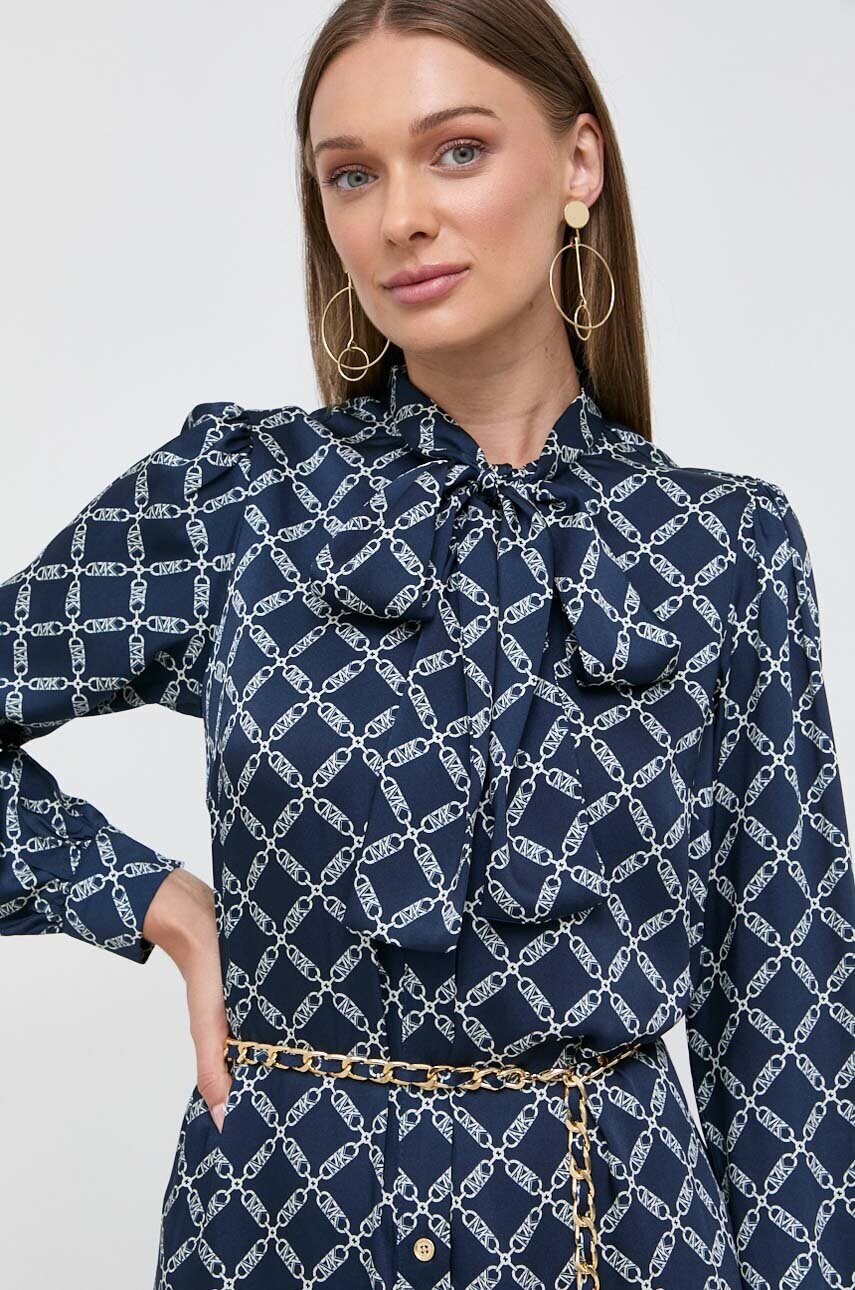 Сукня MICHAEL Michael Kors колір синій midi пряма
