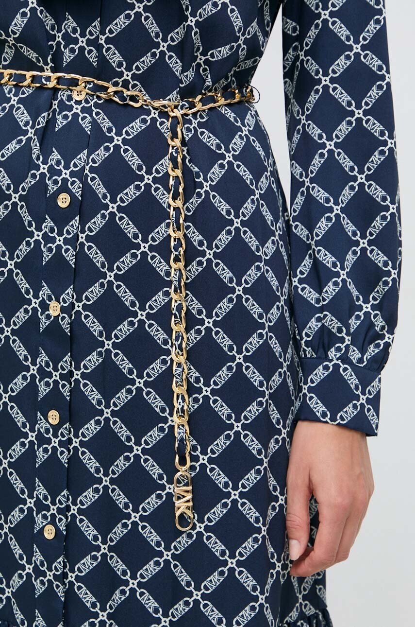 Сукня MICHAEL Michael Kors колір синій midi пряма