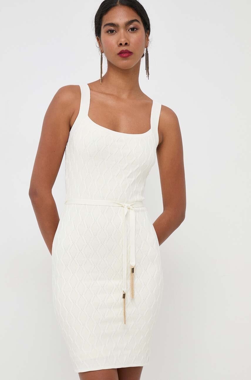 

Сукня Guess колір бежевий mini облягаюча