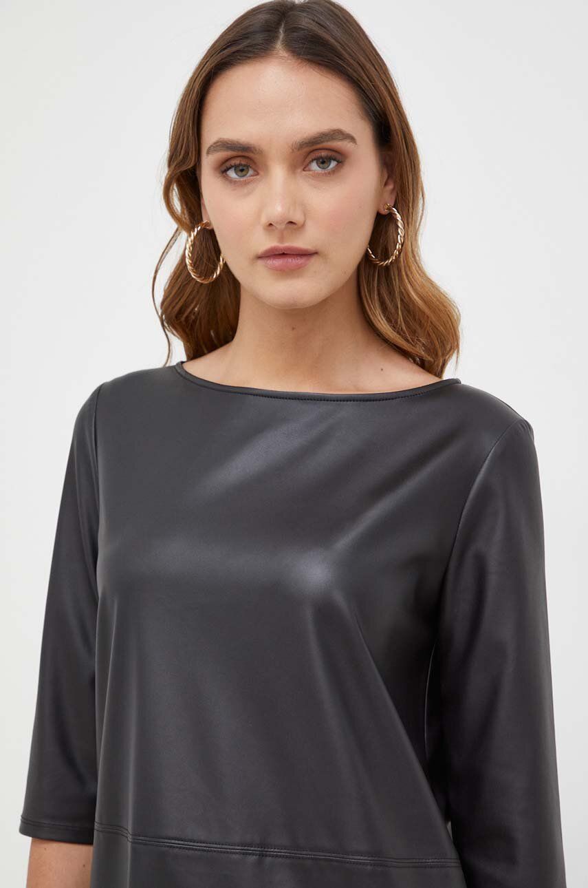 Сукня Max Mara Leisure колір чорний mini пряма