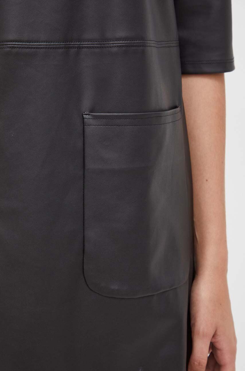 Сукня Max Mara Leisure колір чорний mini пряма