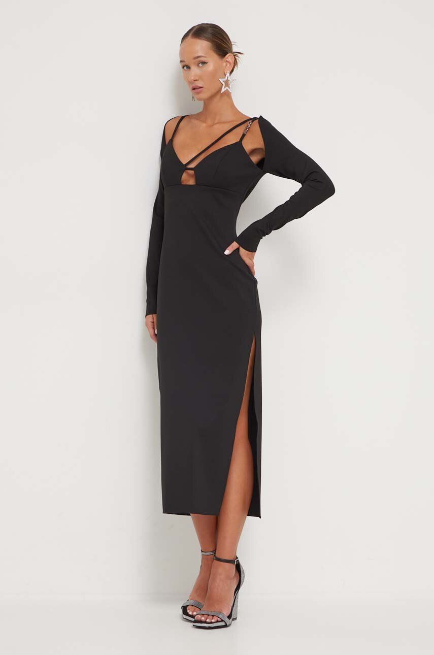 Hugo Rochie Culoarea Negru, Midi, Drept