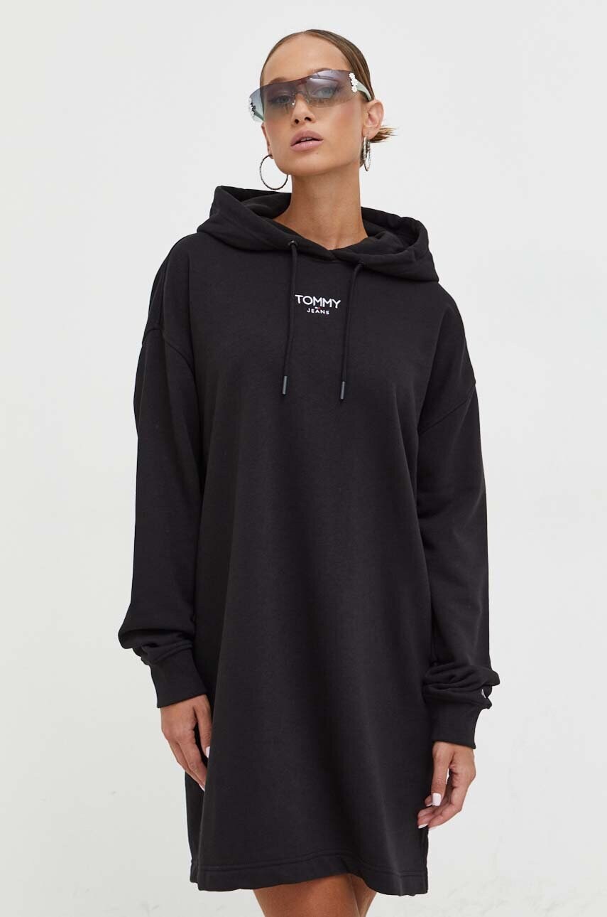 

Платье Tommy Jeans цвет чёрный mini oversize