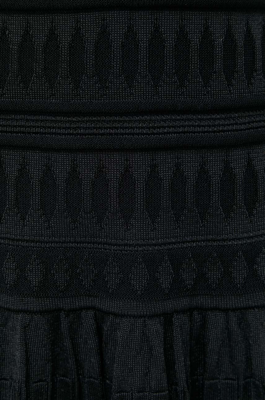 Сукня Marciano Guess колір чорний mini розкльошена