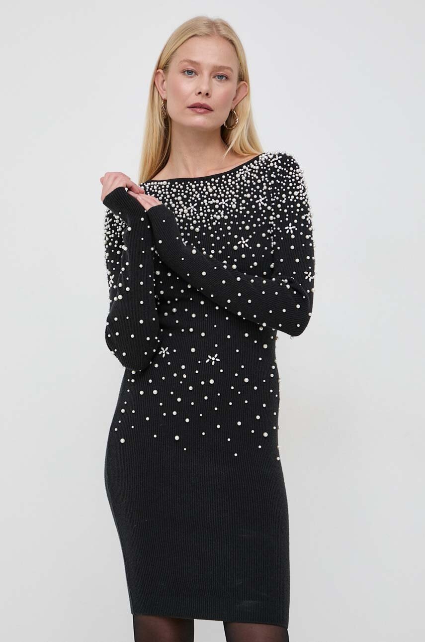 

Платье Marciano Guess цвет чёрный mini облегающая