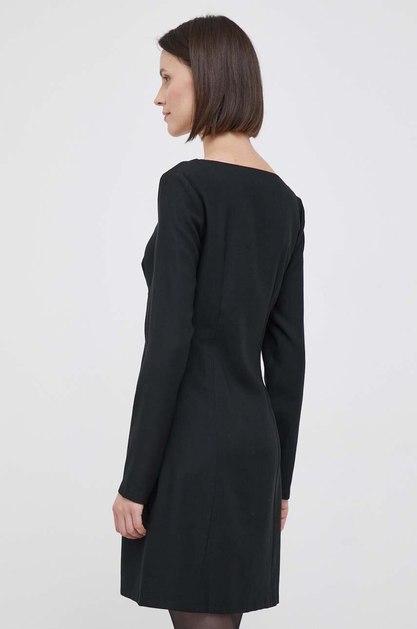 Сукня Calvin Klein Jeans колір чорний mini пряма