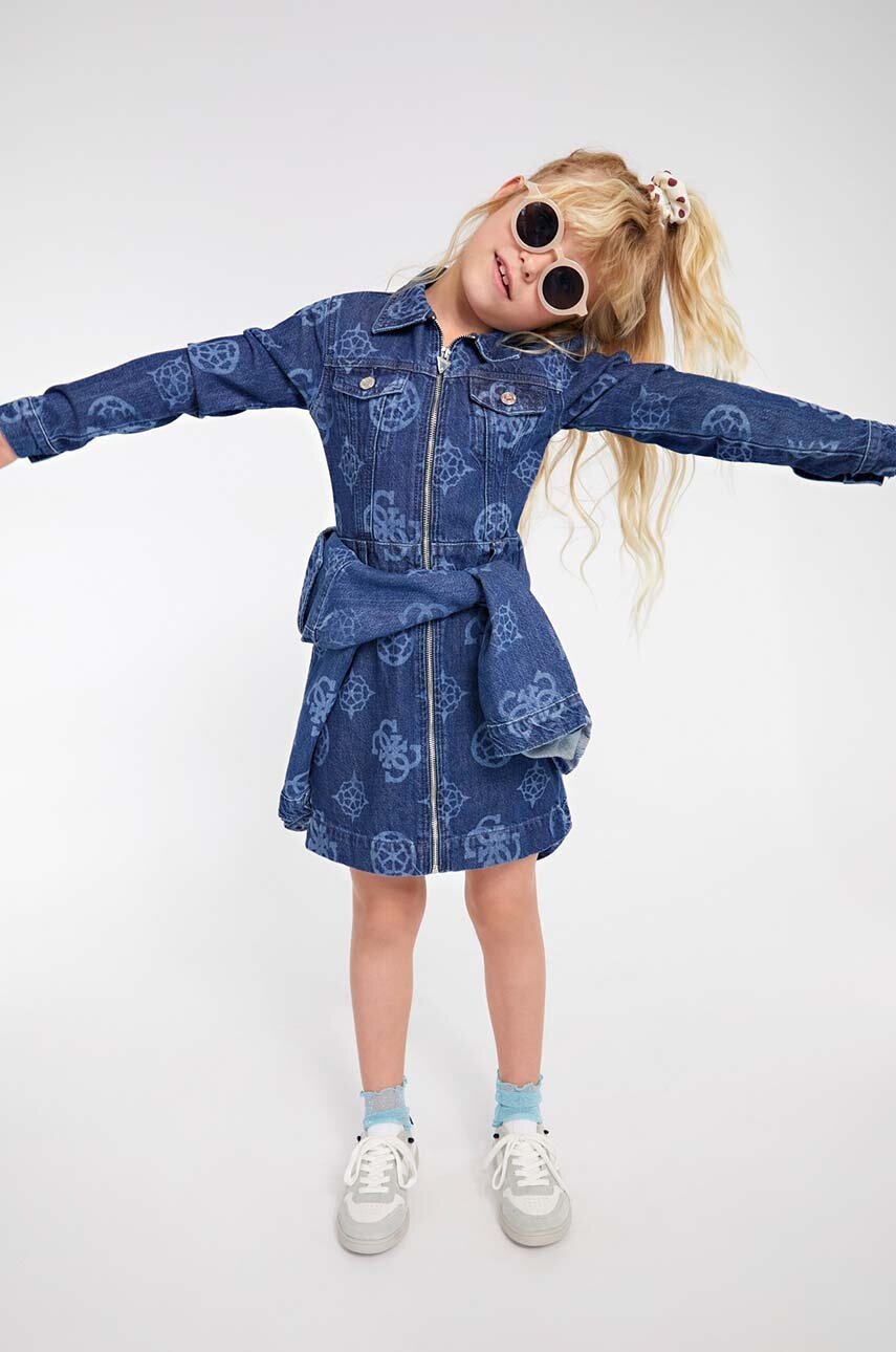 Детское джинсовое платье Guess midi прямое в Сумах Детское джинсовое платье Guess midi прямое в Сумах