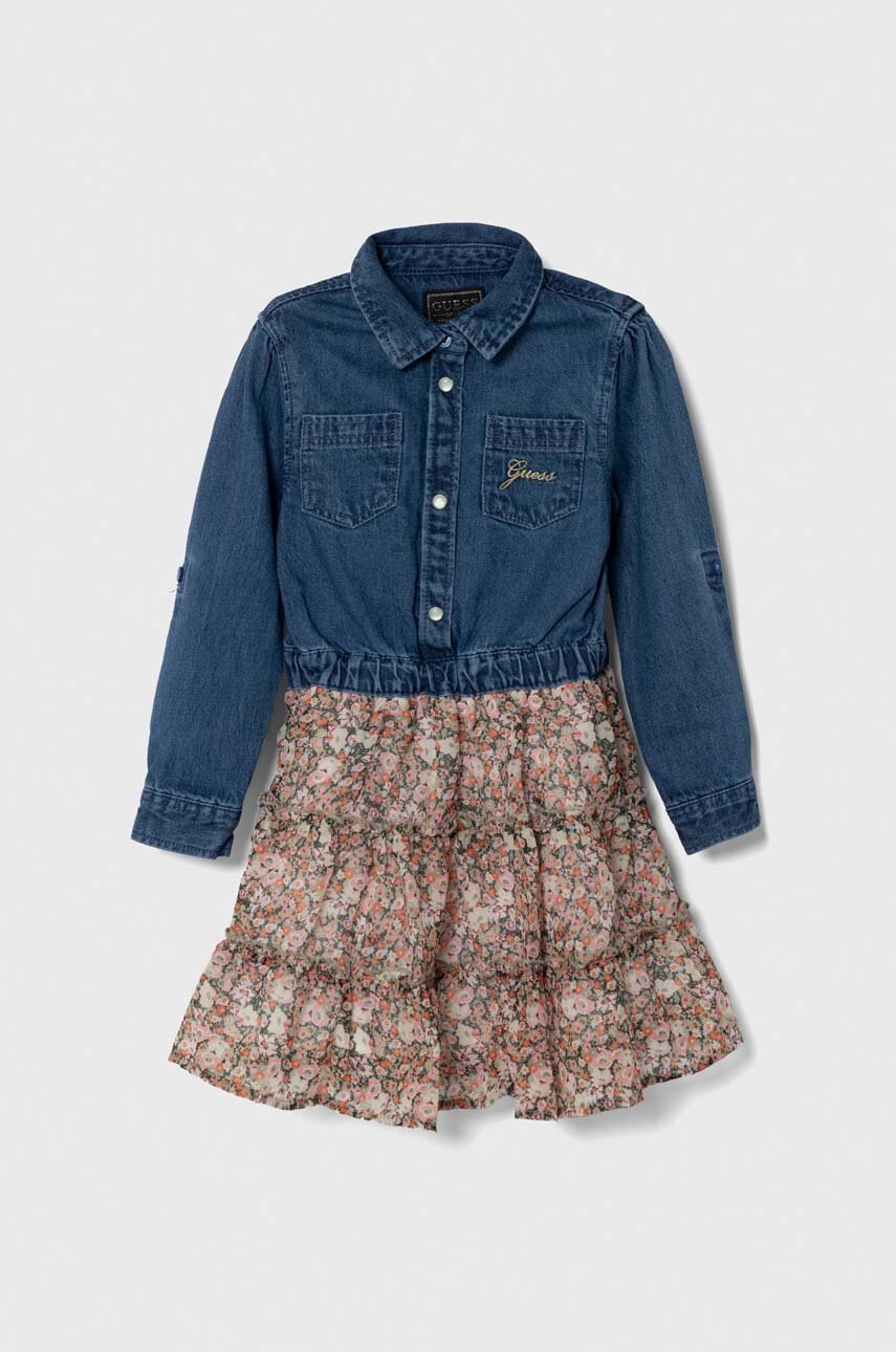

Детское платье Guess mini расклешённая