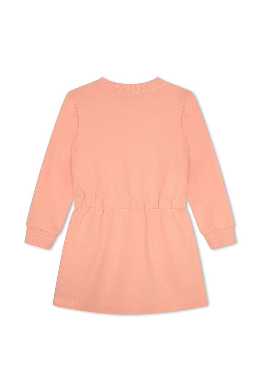 Дитяча сукня Kenzo Kids колір рожевий mini пряма