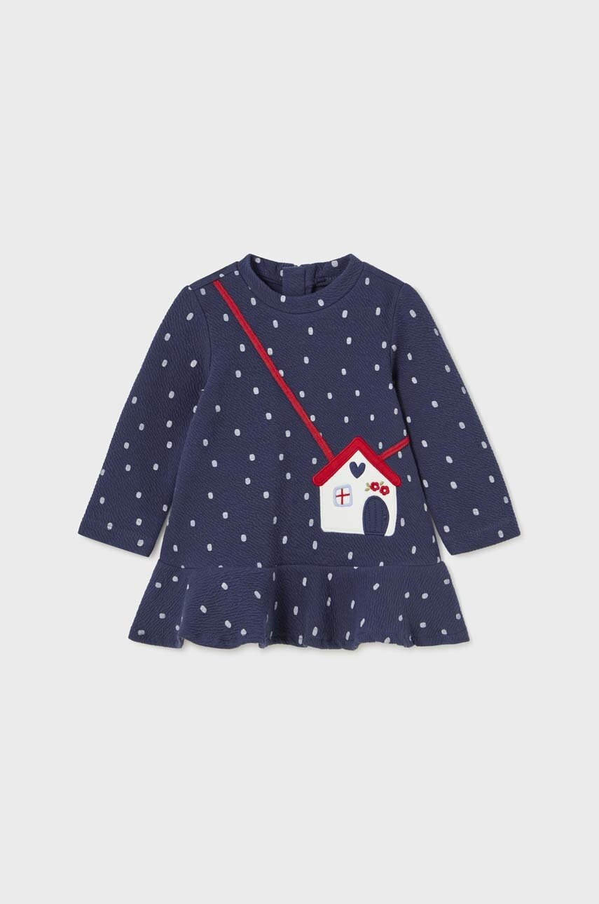 

Платье для младенцев Mayoral цвет синий mini oversize