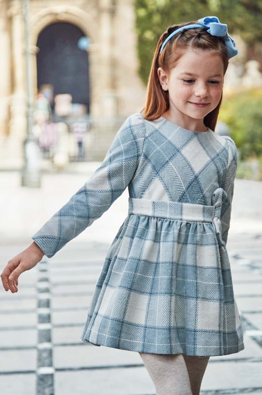 Детское платье Mayoral mini расклешённое Детское платье Mayoral mini расклешённое