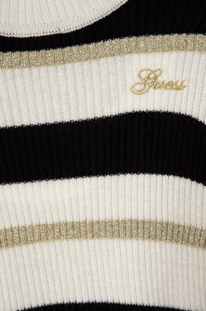 Детское платье Guess цвет белый mini расклешённая