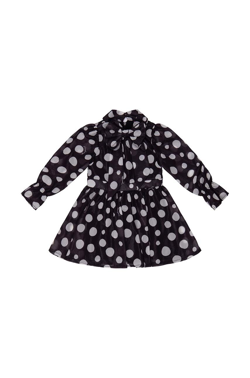 

Дитяча сукня Pinko Up колір чорний mini розкльошена