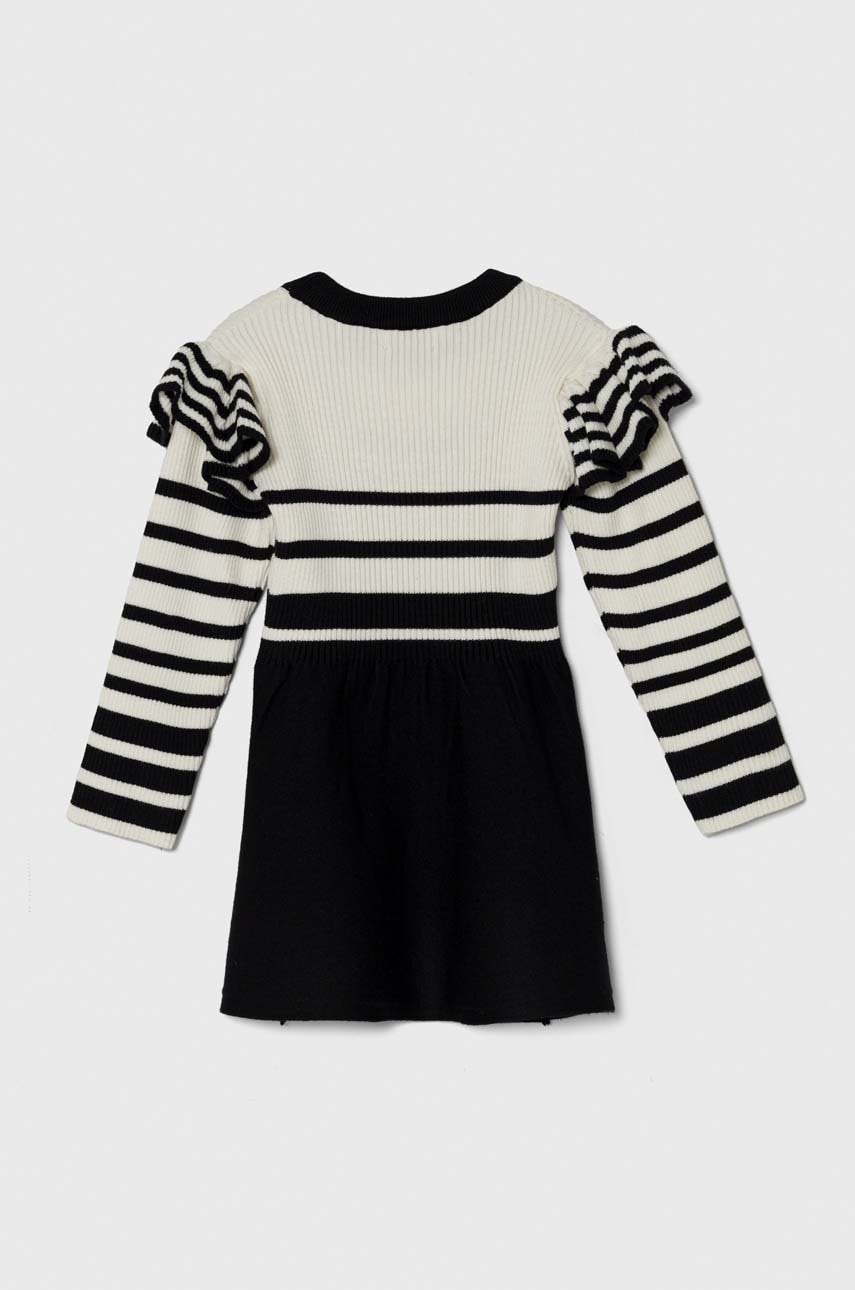 Детское платье Pinko Up цвет чёрный mini расклешённая