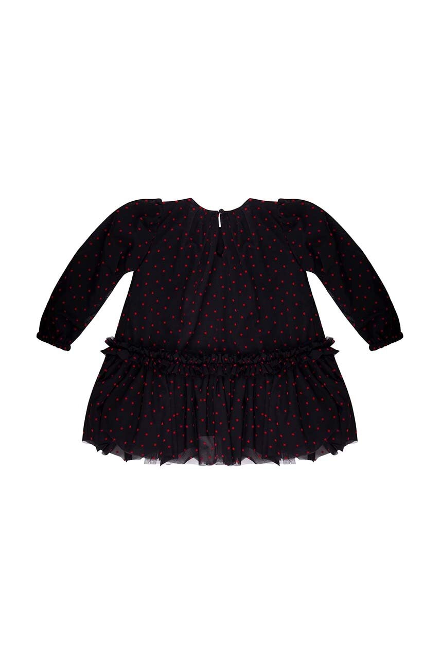 Детское платье Pinko Up цвет чёрный midi расклешённая в Ужгороде Детское платье Pinko Up цвет чёрный midi расклешённая в Ужгороде