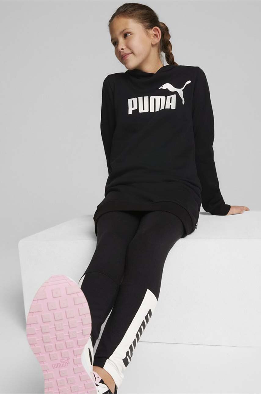 Dívčí šaty Puma černá barva, mini