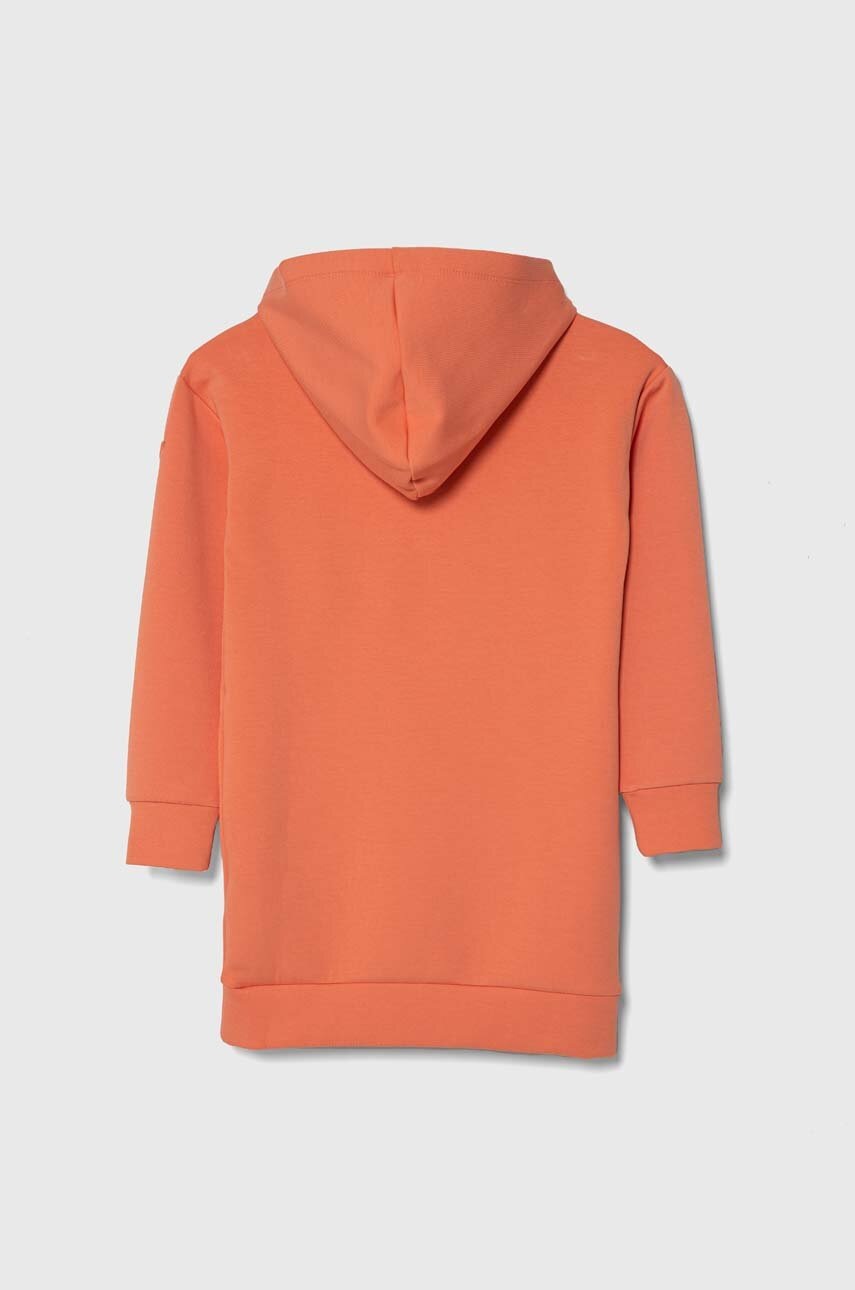 Детское платье Guess цвет оранжевый mini прямая