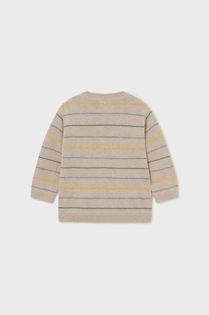 Свитер для младенцев Mayoral цвет бежевый Свитер для младенцев Mayoral цвет бежевый