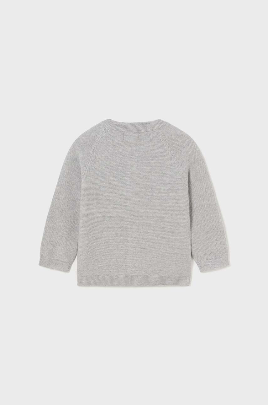 Кардиган для младенцев Mayoral цвет серый Кардиган для младенцев Mayoral цвет серый