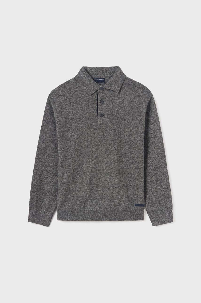 Свитер Mayoral цвет серый лёгкий