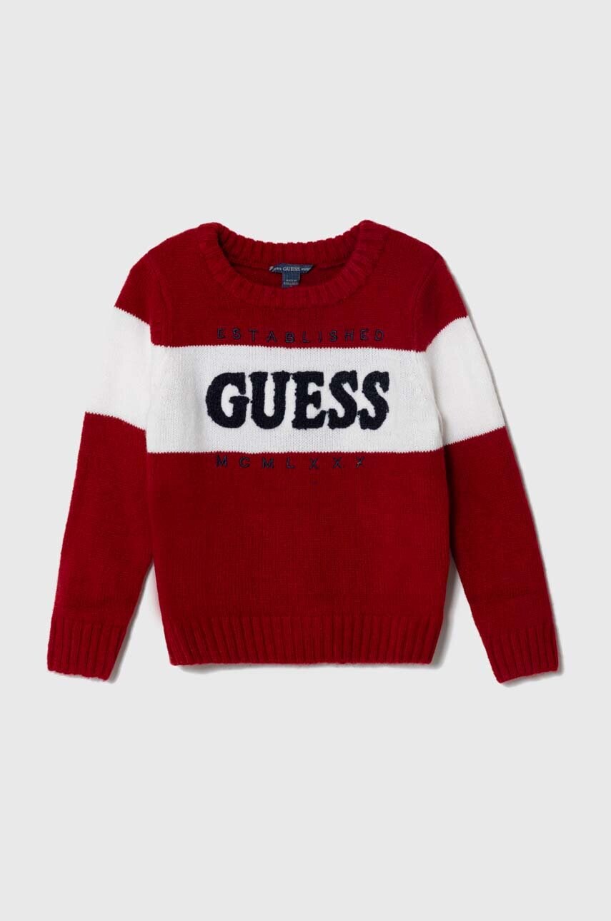 

Дитячий светр Guess колір червоний