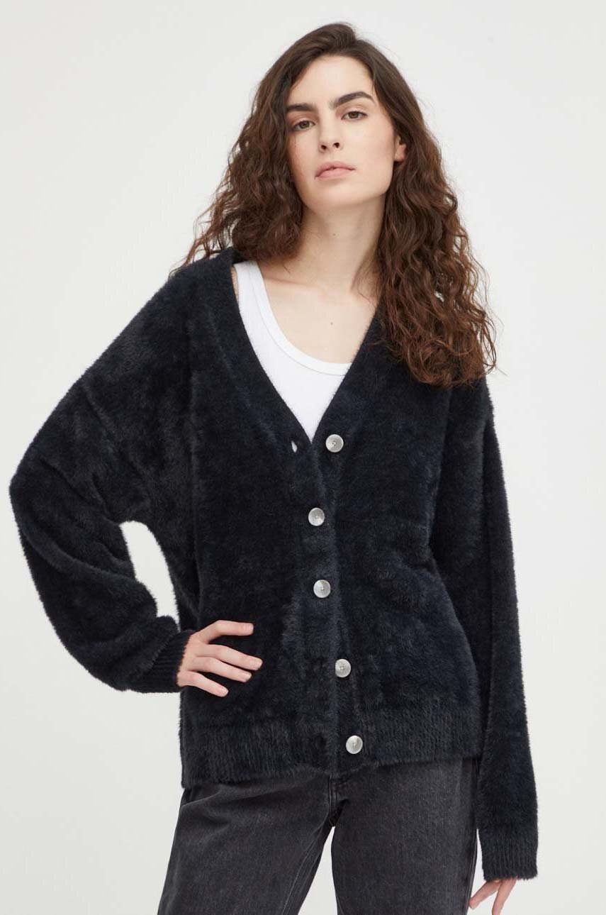 Levi's Cardigan Femei, Culoarea Negru