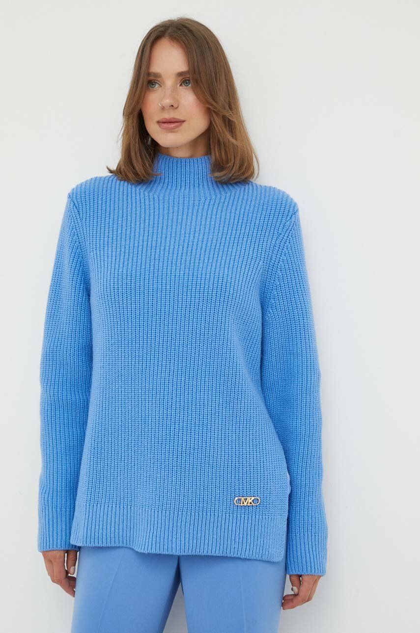 MICHAEL Michael Kors pulover de lana femei, călduros, cu turtleneck